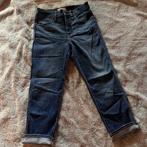 Madewell crop jean